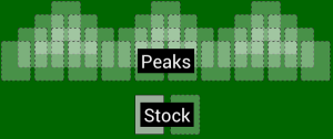 Tri Peaks layout